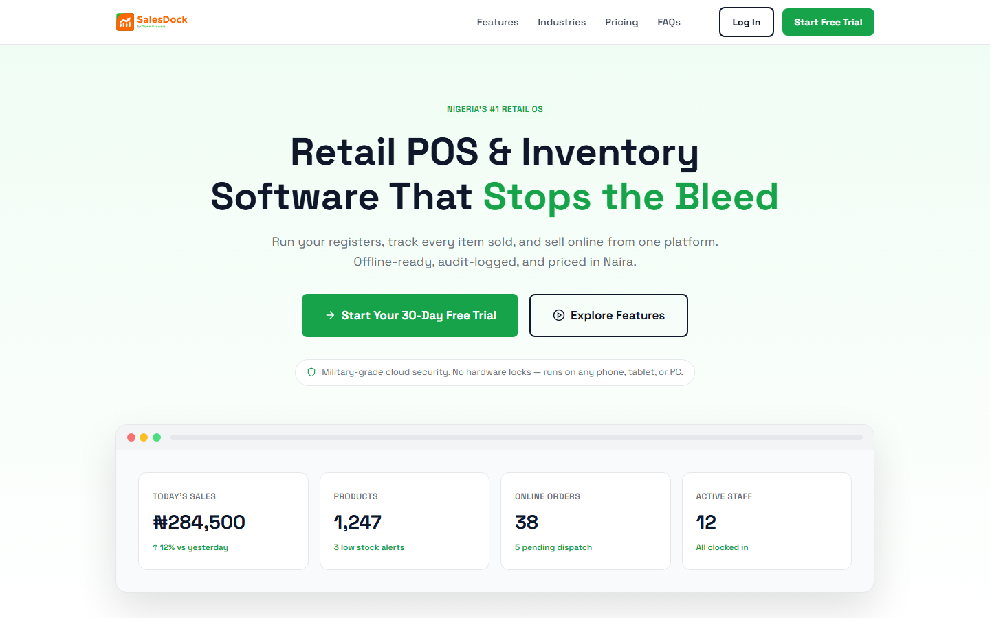 SalesDock preview
